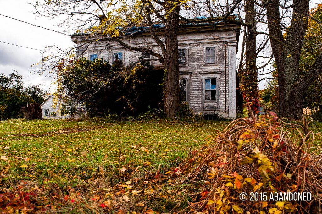 Abandoned residence near Dryden, New York