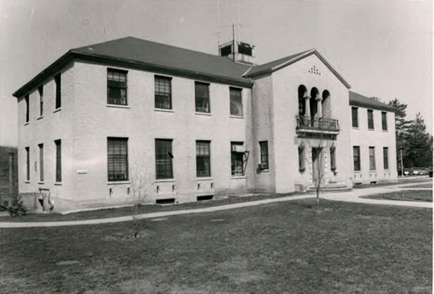 Administration Building (Building 57) at Wassaic State School