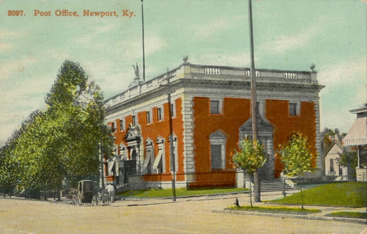 Newport Post Office Postcard