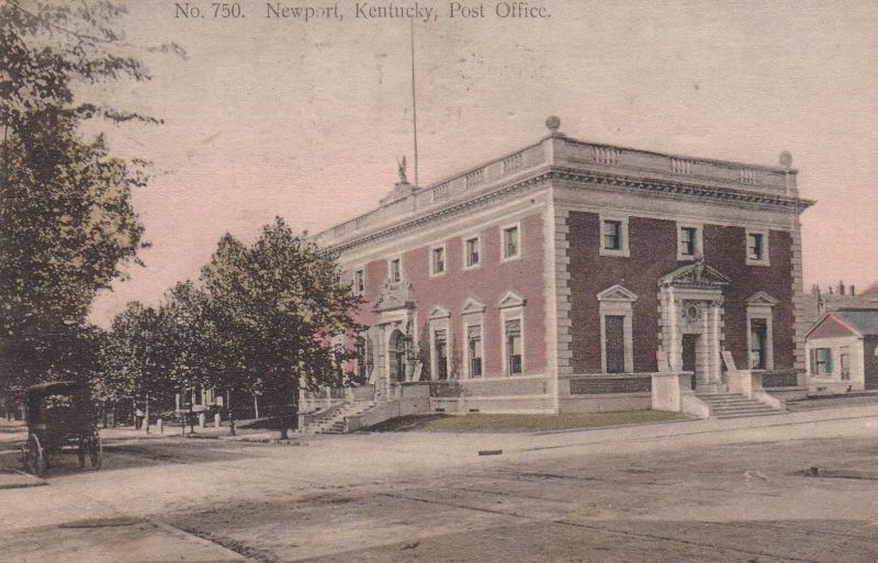 Newport Post Office Postcard