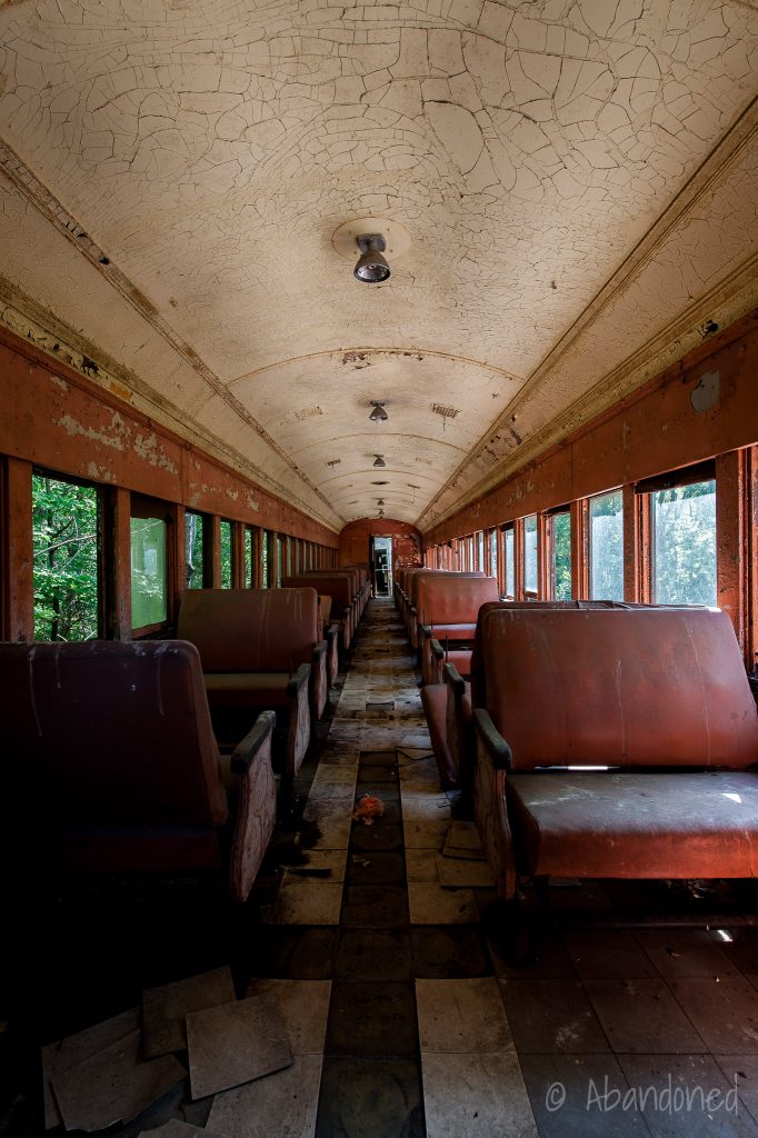 Passenger Train Car Interior