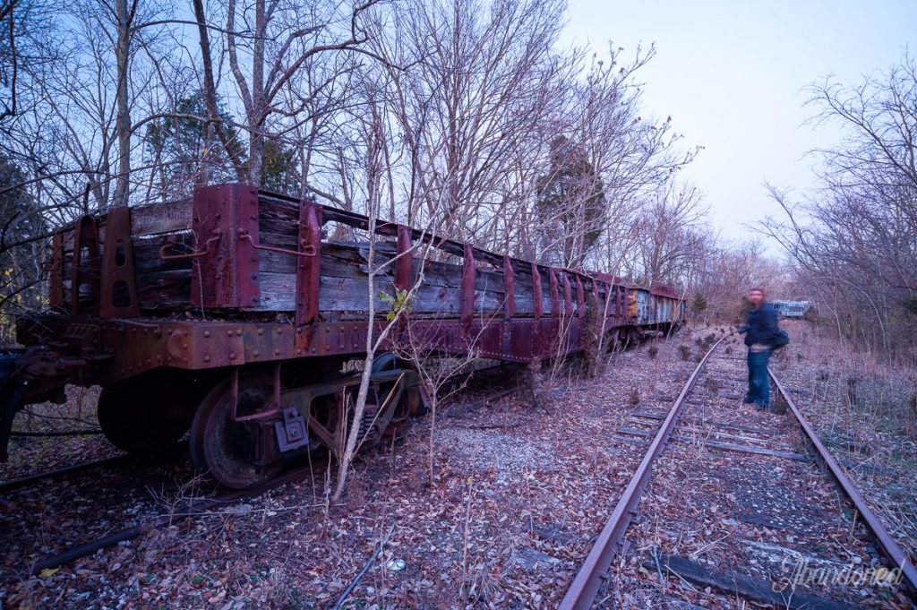 Monon Railroad Flat Car