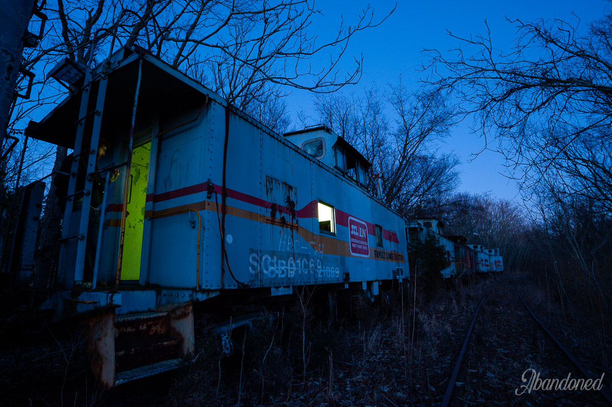 Derelict Railroad Cars in Kentucky Abandoned