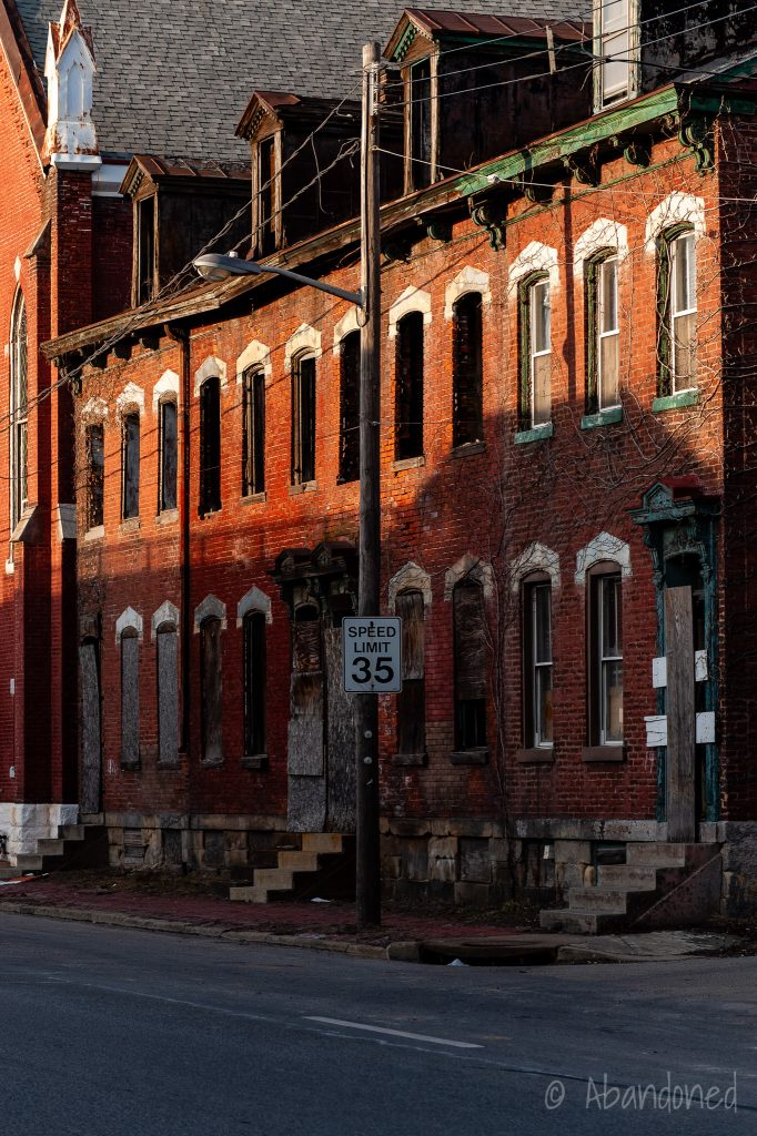 Abandoned Mexican War Streets, Pittsburgh, Pennsylvania Residence