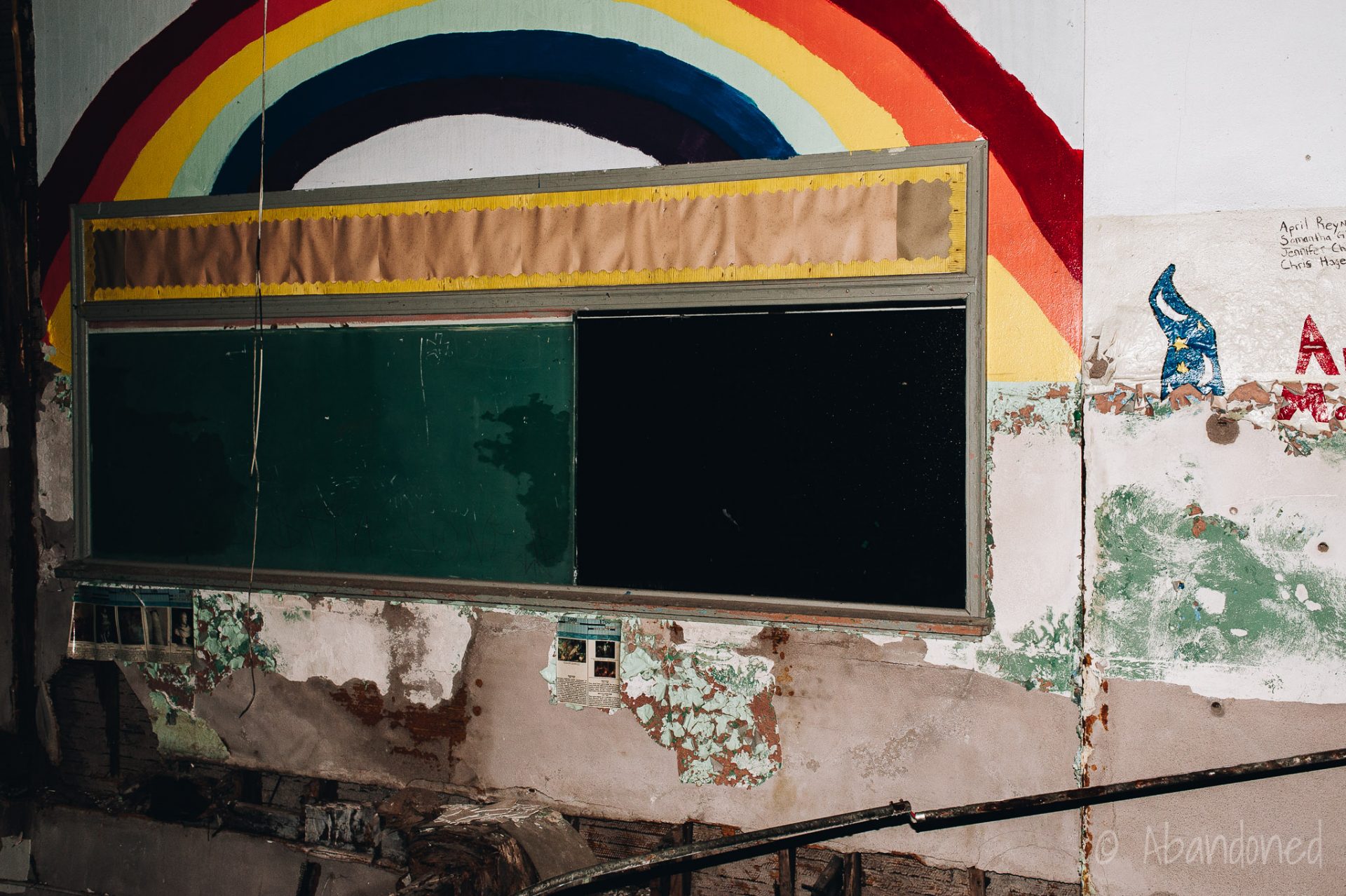 Iaeger School Abandoned