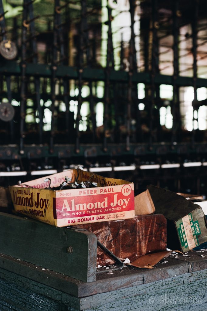 Vintage Almond Joy Box