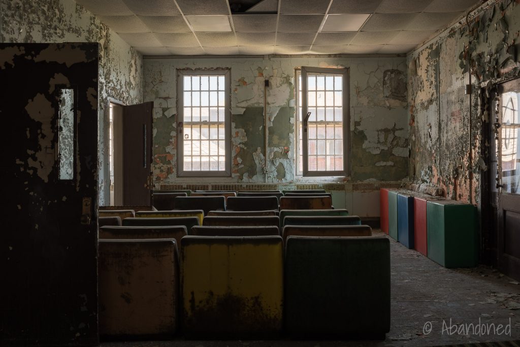 Central Islip State Hospital Rubber Chairs