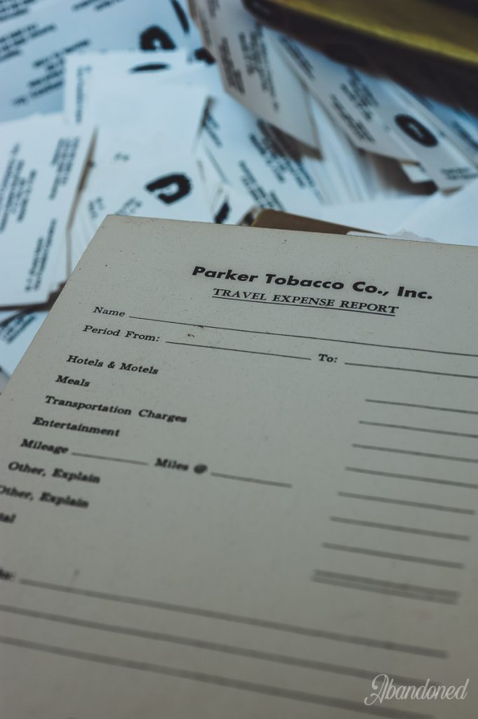 Parker Tobacco Company Papers