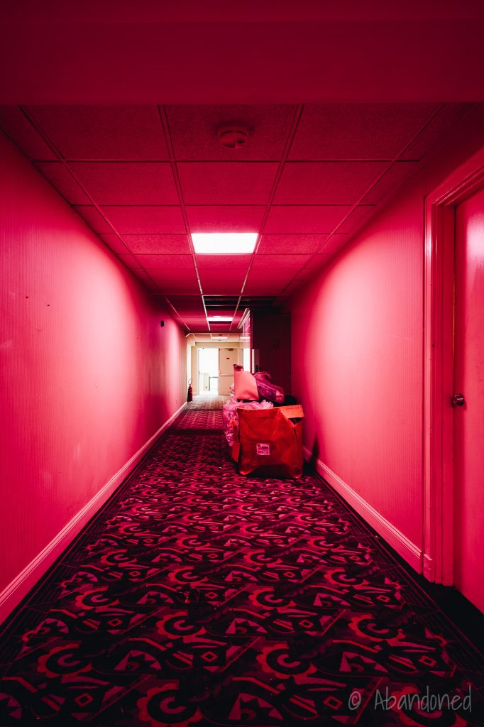 Red Tinted Hallway