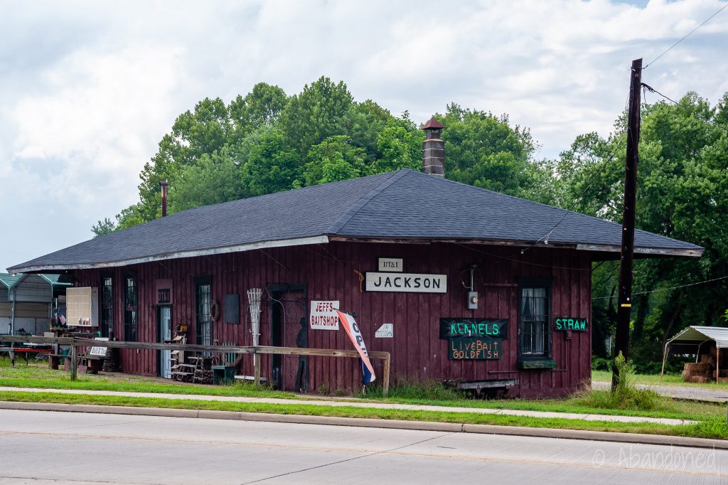 Detroit, Toledo & Ironton Railroad Jackson Depot