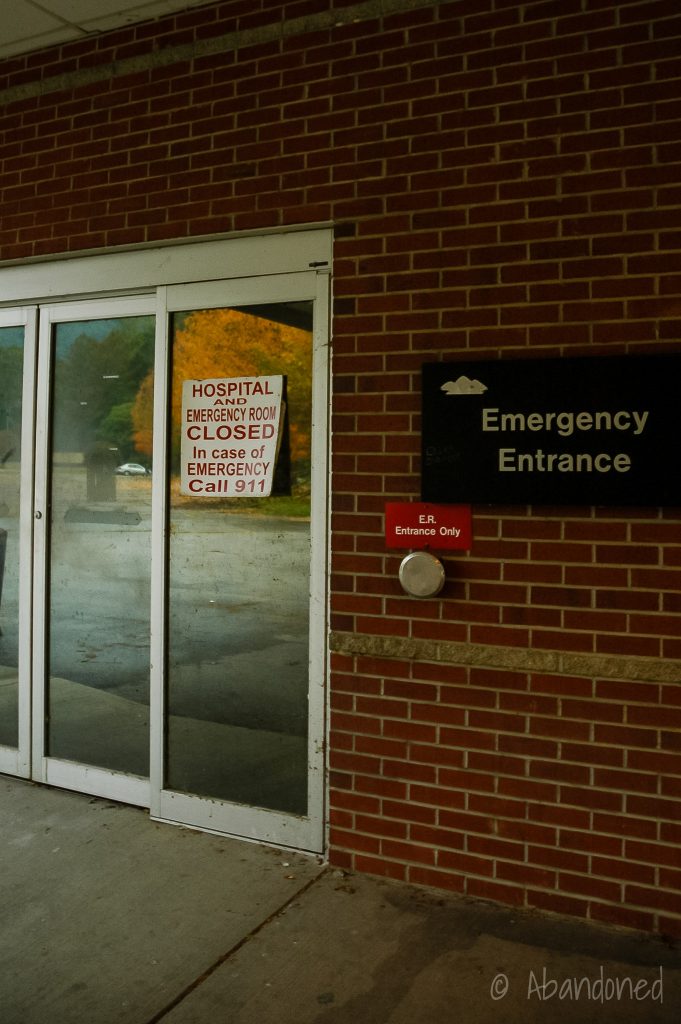 Man Miners Memorial Hospital Emergency Entrance