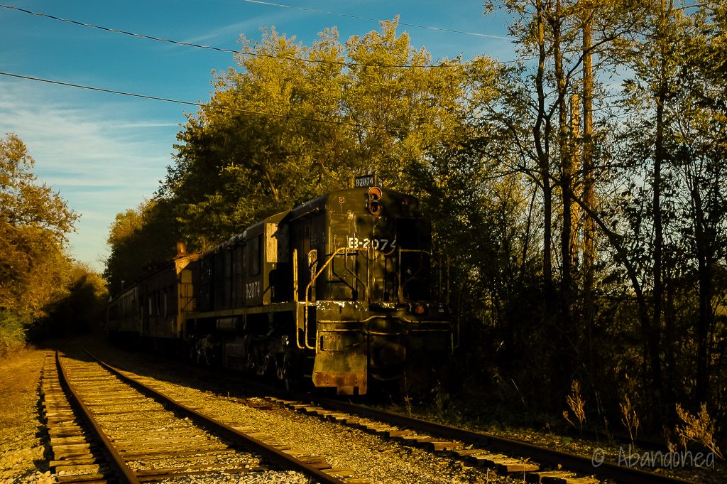 Fort Eustis Military Railroad Locomotive B2074