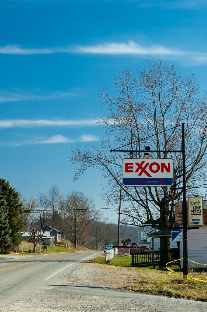 Exxon Gasoline Station
