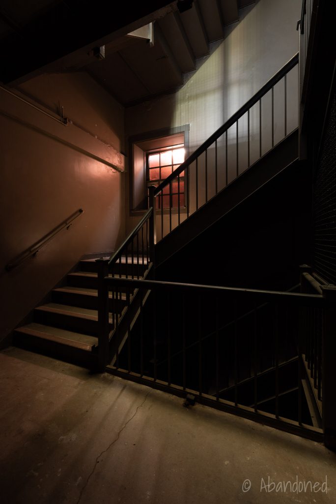 Medfield State Hospital Male Employees' Home Stairwell