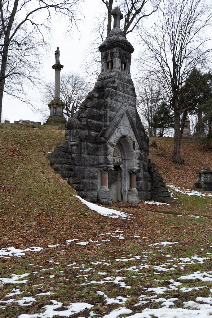 Oakwood Cemetery John Sabey Jr. Mausoleum