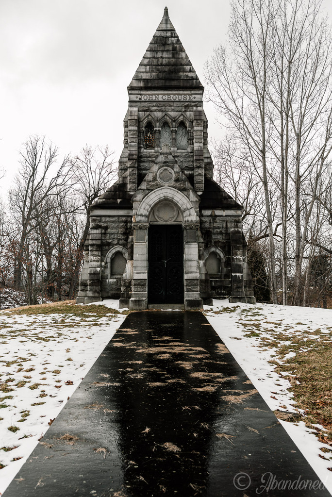 Oakwood Cemetery John Crouse Mausoleum
