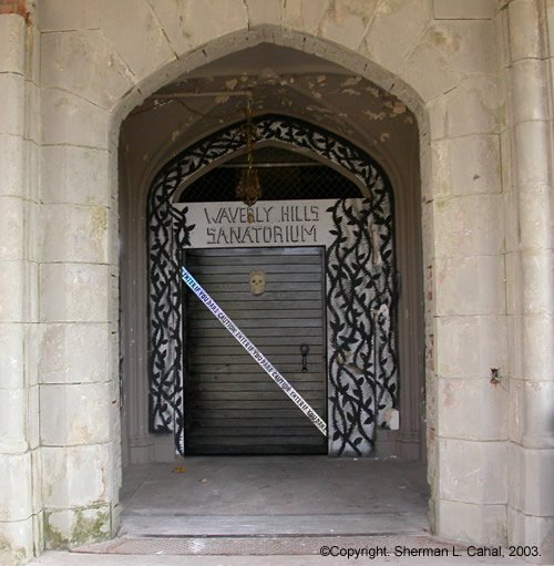 Waverly Hills Tuberculosis Hospital - Main Entrance