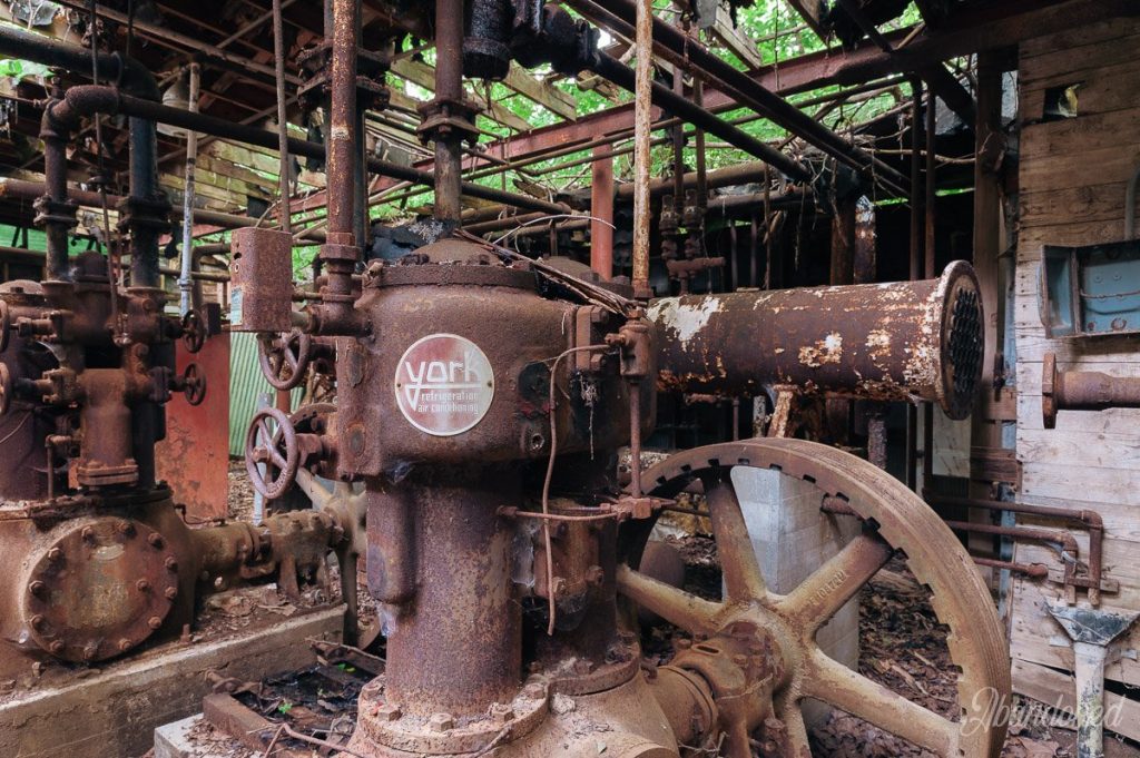 Old Louis Hunter Distillery - Machine Room