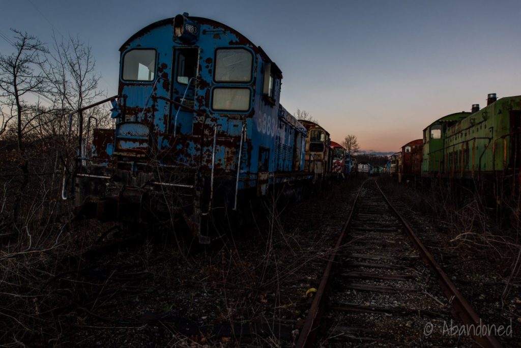 Derelict Conrail Locomotive