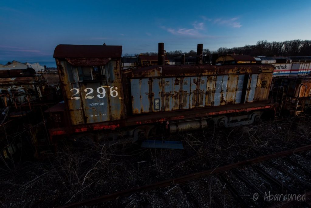 Derelict Locomotive