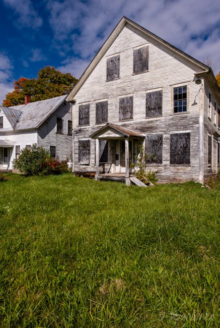 Abandoned House and General Store in Vermont