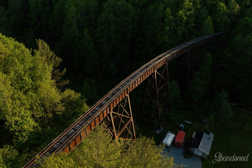 Virginian Railway Glen Rogers Branch - Mire Branch Bridge
