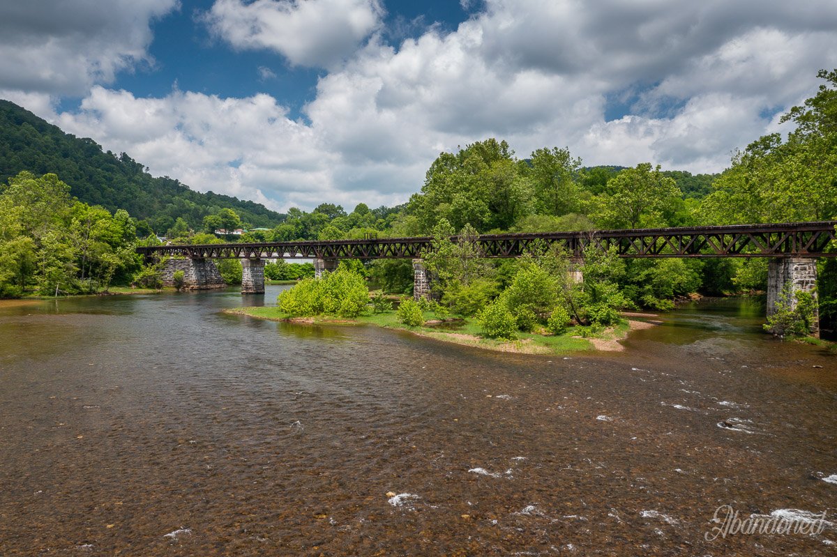 (Belva) Gauley River Bridge June 2021 Abandoned