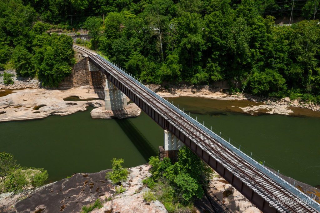 Chesapeake & Ohio Railroad Gauley Branch Abandoned