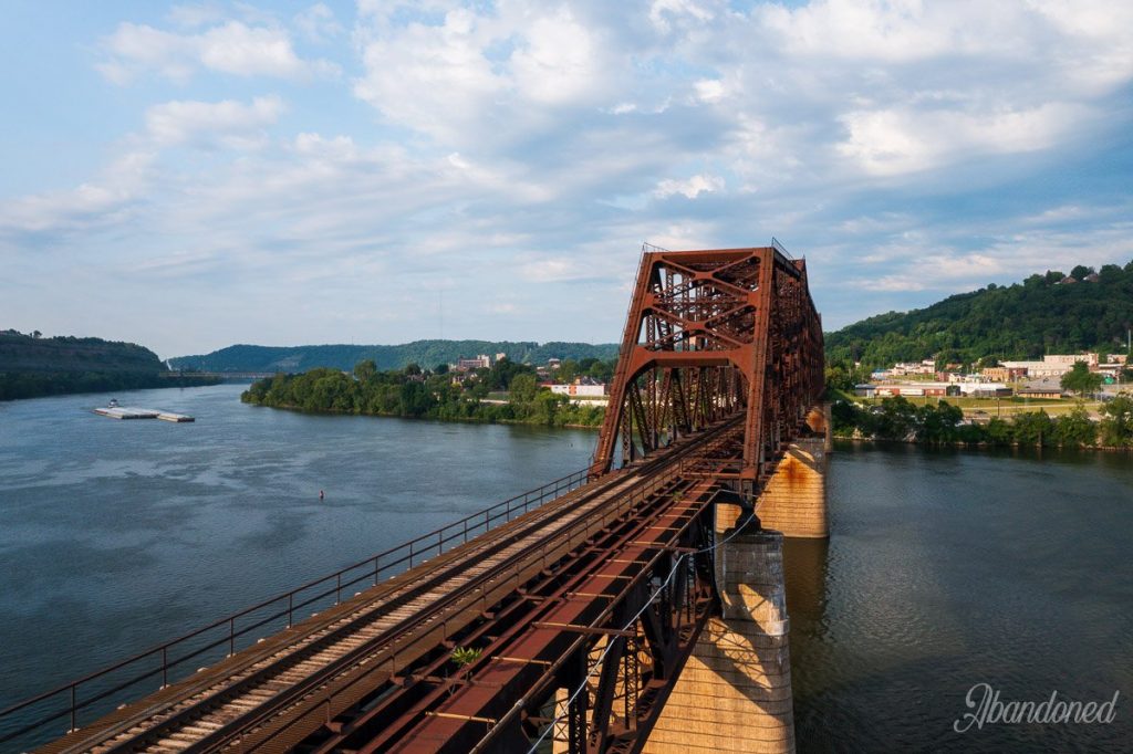 Pittsburgh, Cincinnati, Chicago and St. Louis Railroad - Steubenville Railroad Bridge