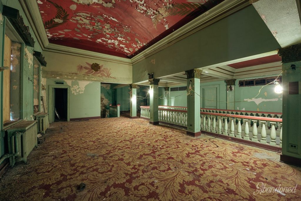 Columbia Theatre - Upper Floor Lobby