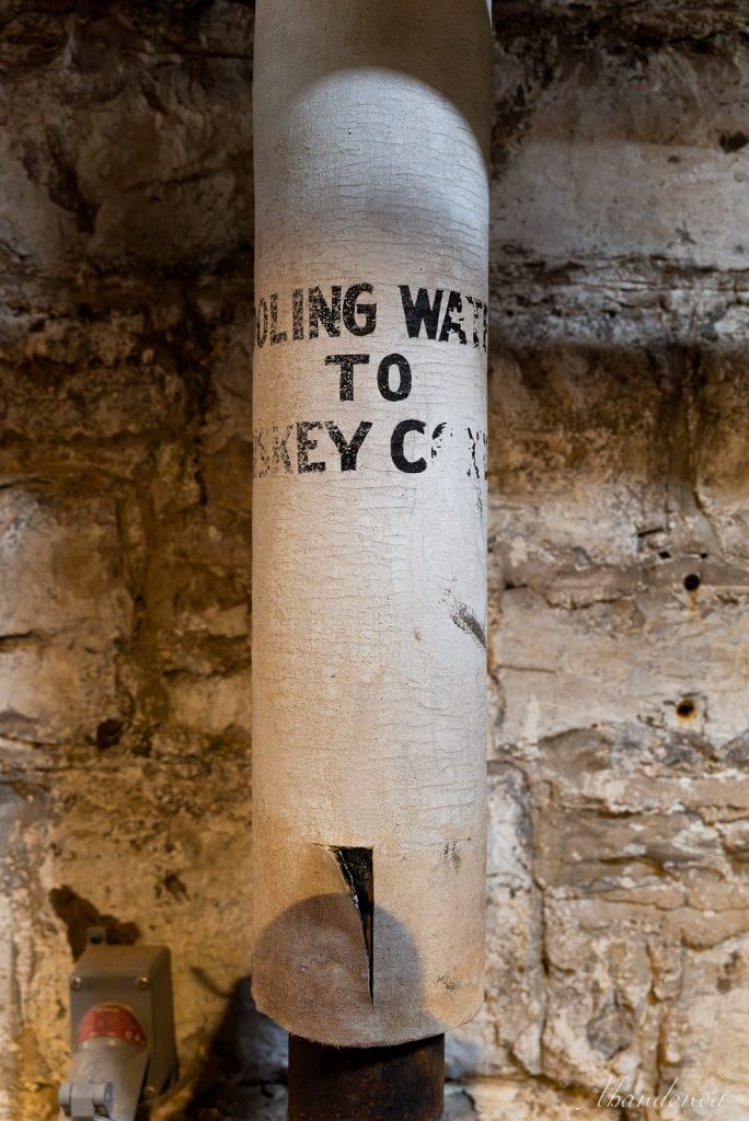 Cooling Water Pipe at Castle and Key Distillery/Old Taylor Distillery