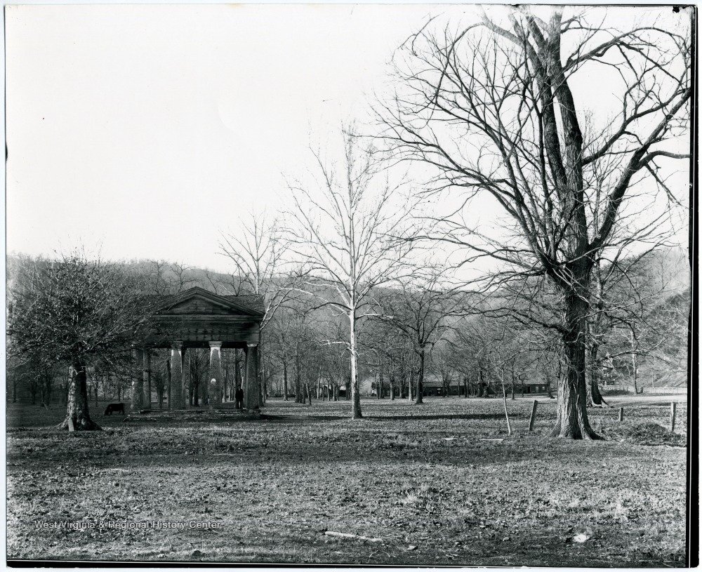 c. 1905 View of the Pavilion at Blue Sulphur Springs
